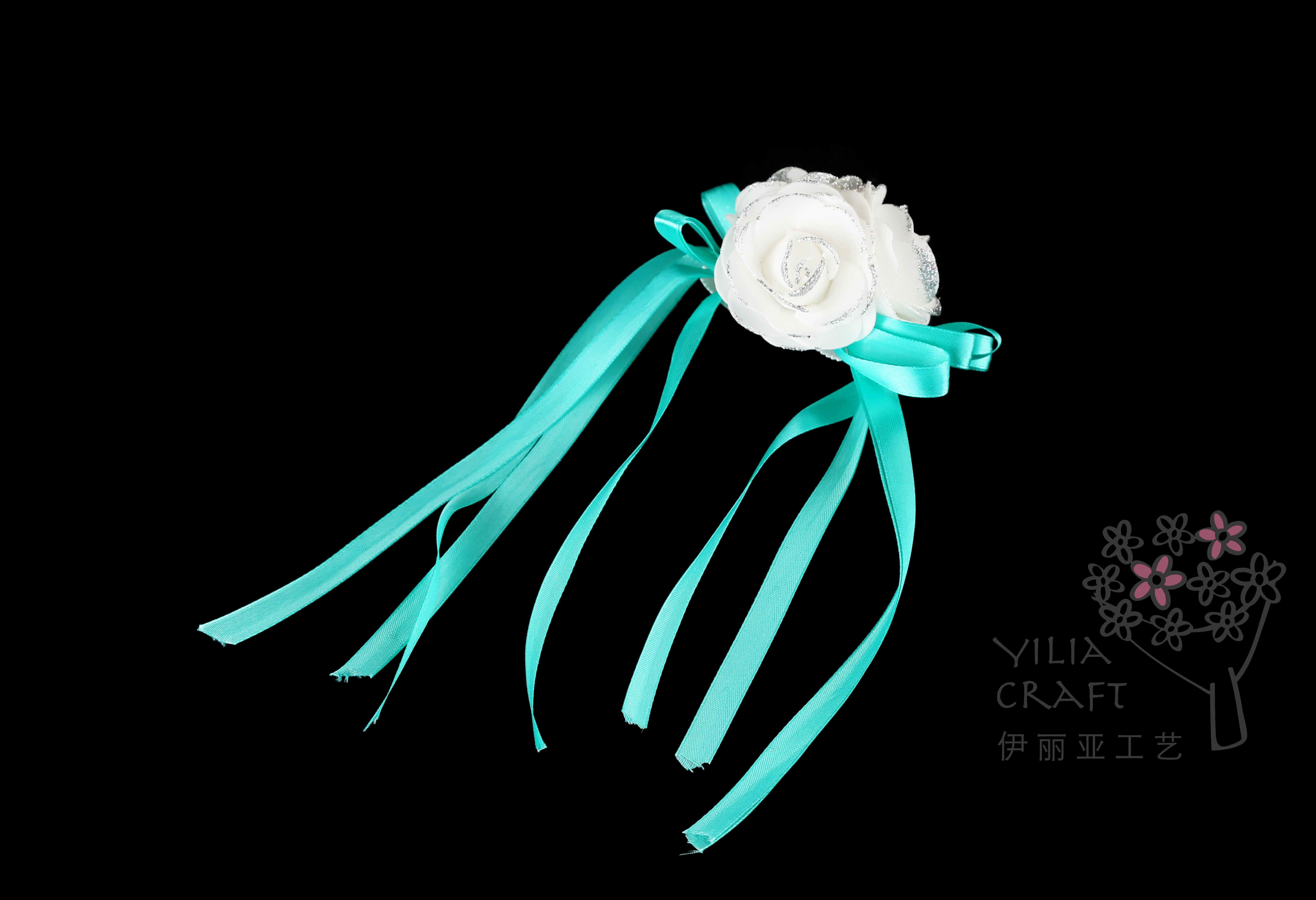 Wedding paraphernalia Korean corsage wedding dance sisters hand ring flower bridesmaid wrist flower