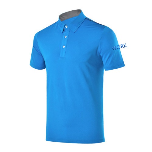 manufacturers customize modal environmental protection quick-drying golf sports flip polo shirt advertising shirt t-shirt printed logo