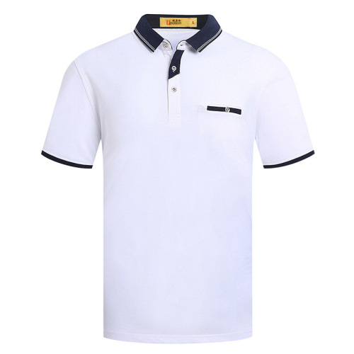 men‘s business t-shirt polo shirt summer new short-sleeved t-shirt t-shirt t-shirt customized logo advertising