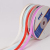 Factory Supply Polyester Yarn Dyed Grosgrain Ribbon Sewing Accessories