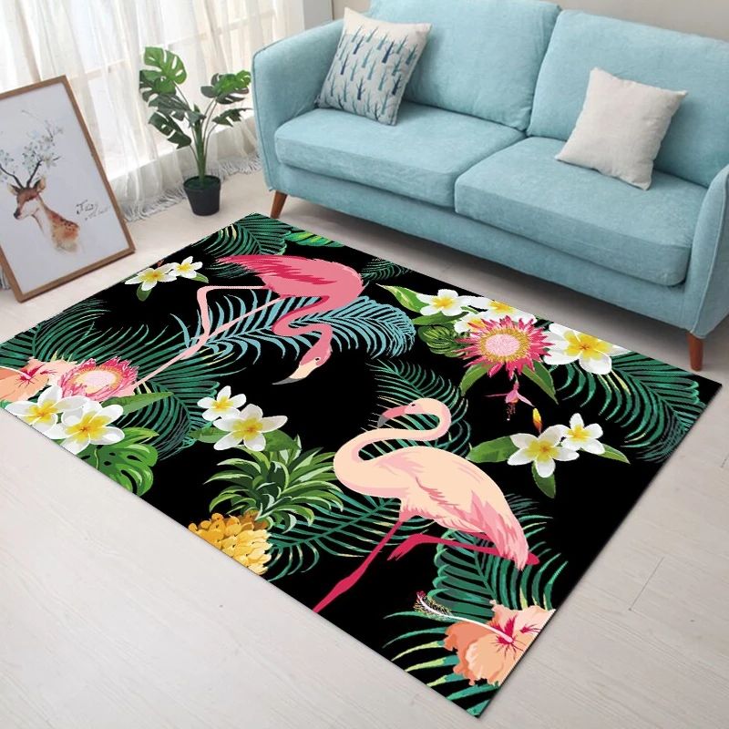 flamingo floor mats