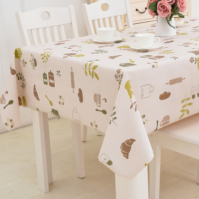 New type of PVC tablecloth, rural wind, waterproof, oil-resistant, high-temperature tablecloth, machine-washable, diversified manufacturers wholesale