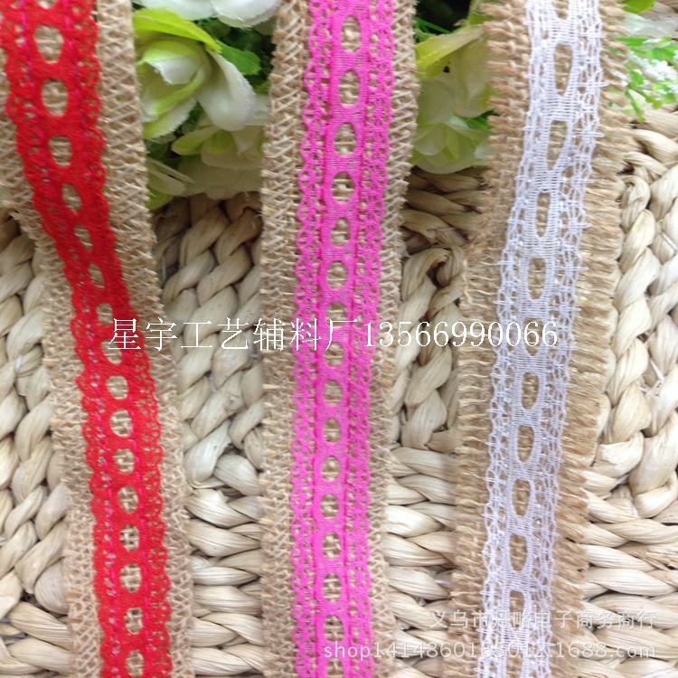 Manufacturers direct DIY market Christmas crafts Linen roll ...