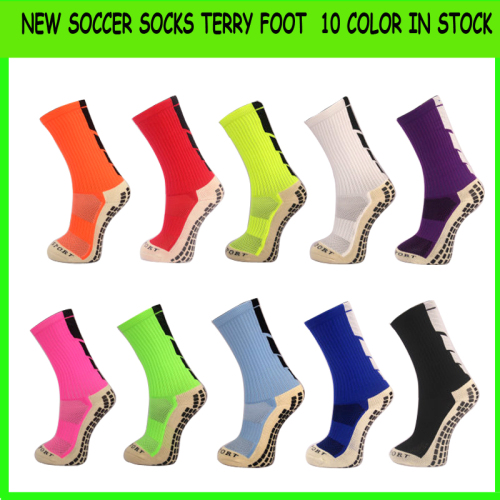 cross-border exclusive new non-slip bottom mid-calf socks basketball socks badminton socks football socks sports socks