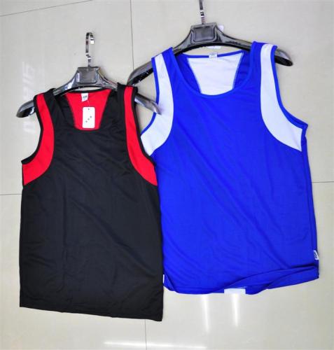 Customization as Request Polyester Solid Color Sports Vest Advertising Shirt T-shirt Professional Stitching T-shirt