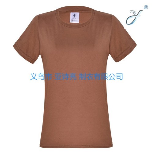 manufacturers supply casual cotton multicolor blank t-shirt environmental protection advertising t-shirt slim fit women‘s customized