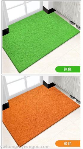 PVC Loop Floor Mat Doorway Door Mat Cutting Plastic PVC Floor Mat Customized Advertising Mat Foyer Foot Mat Customized