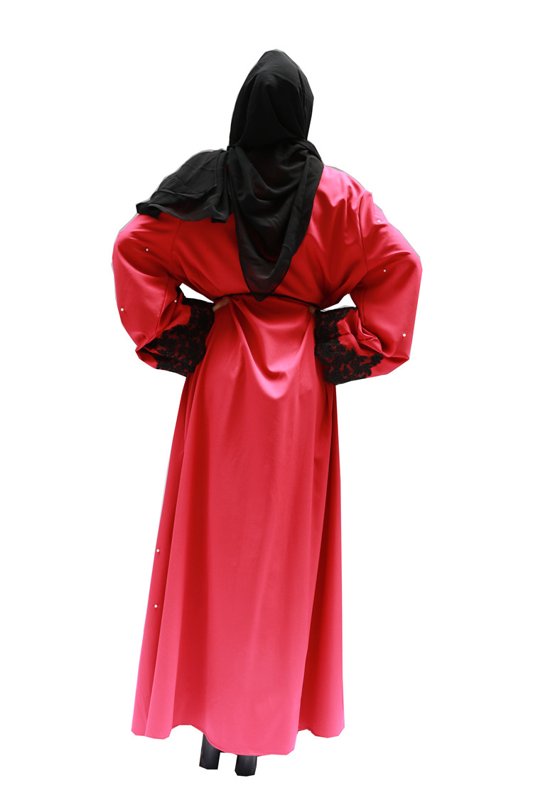 muslim turkish style fashion abaya black robe yiwu