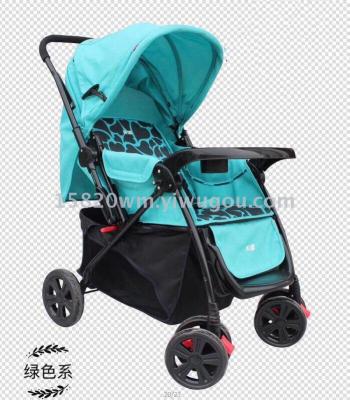 Baby stroller stroller super light folding four-wheel baby cart winter summer umbrella cart