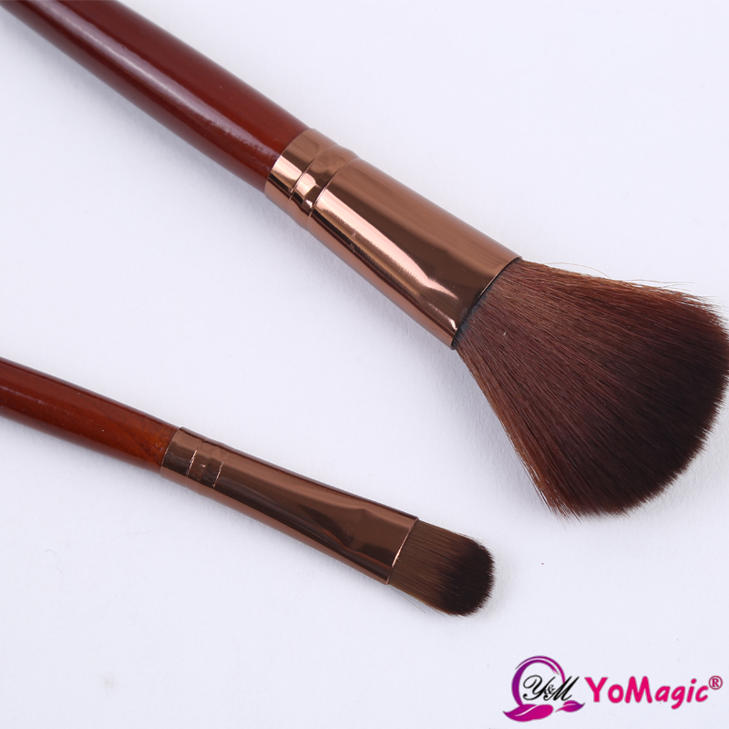 4piece makeup brush set of blush brush loose honey brush lip brush