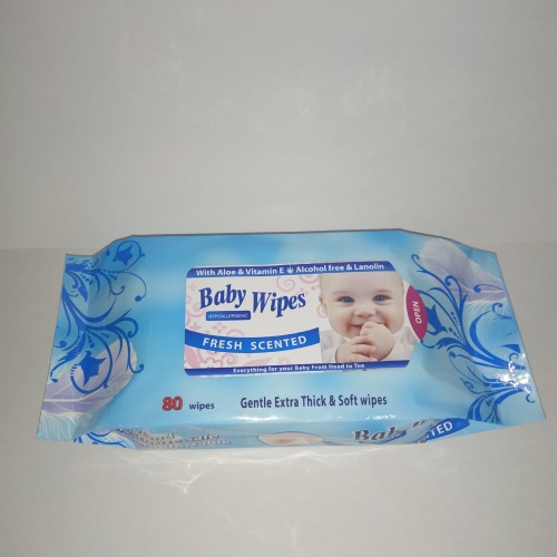 Baby Wipes 80 Pieces Baby Children Cleansing Wipe Newborn Wipes Soft Towel Supplement Pack 80 Sheets without Cover