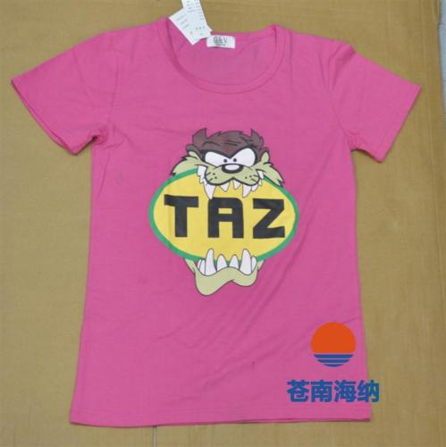 100% Cotton 180G Pure White T-shirt Printed Blank round T-shirt Advertising Shirt Class Clothes Foreign Trade T-shirt 