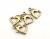 DIY metal jewelry accessories metal button heart exotic lobster clasp wholesale handicraft manufacturers direct selling
