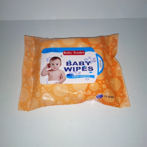 Baby Hand and Mouth Wipes Baby BB Cleansing Wipe Newborn Wet Tissue 25 Sheets