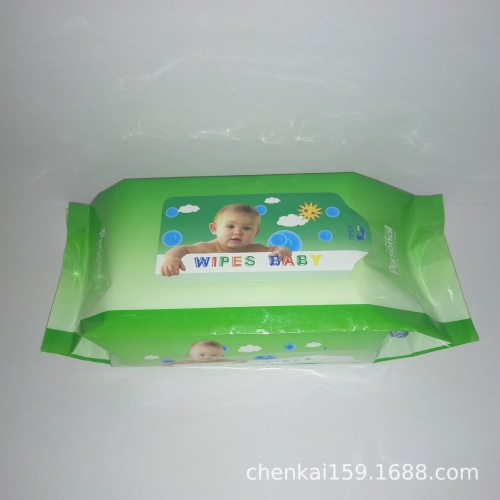 wet wipes baby 80 pumping mouth wholesale fragrance-free newborn baby child baby butt wet towel