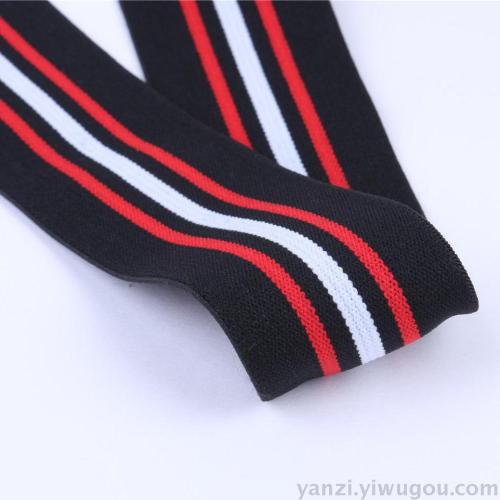 Customized 4cm Striped Elastic Band Elastic Band Clothing Accessories