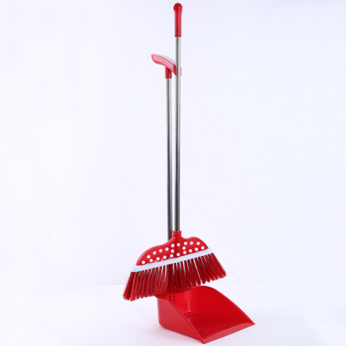 broom dustpan combination set soft hair broom broom stainless steel dustpan bucket