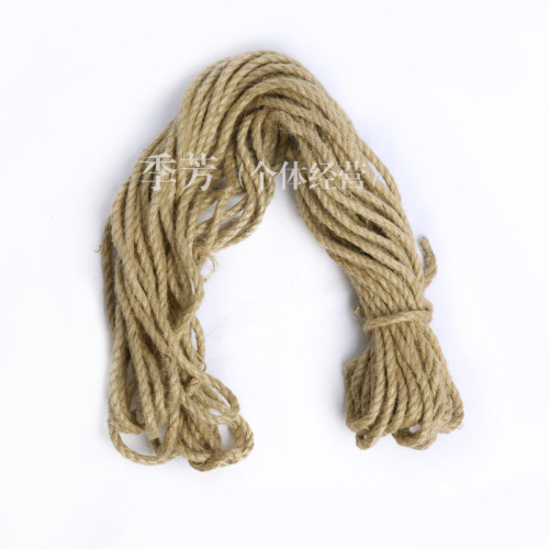 Supply Khaki Natural Color Hemp Rope Twine Can Be Customized Mass Production