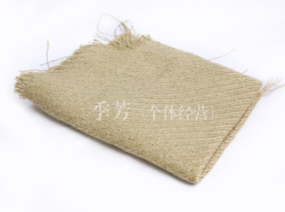[factory direct selling] jute linen crafts of various colors spot supply
