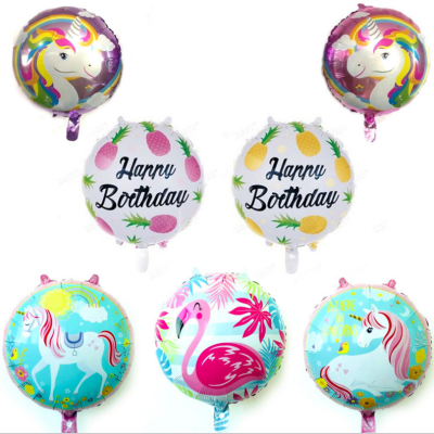 Flamingo aluminum balloon party supplies 18 inches of decoration