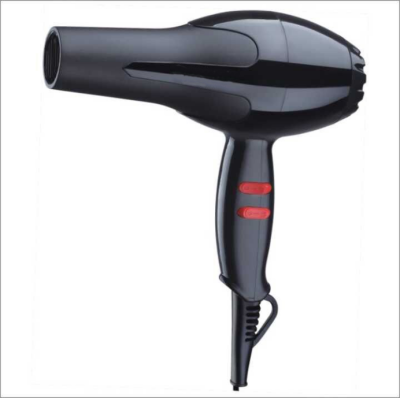 Household electric hair dryer with air collector