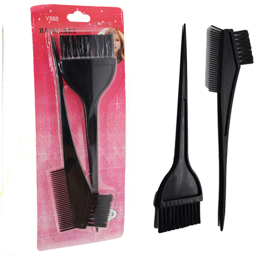 hair treatment comb 2-piece suction card set