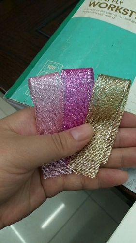 Colorful Green Belt Colored Ribbon and Ribbon Ribbon Strip Line Gift Bag Decorations Headdress Flower Cake Accessories Bow