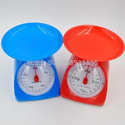 The Spring scale cake weighing scale pallet tea \"gramm weighing household mechanical kitchen scale baked chicken fillet round the kitchen
