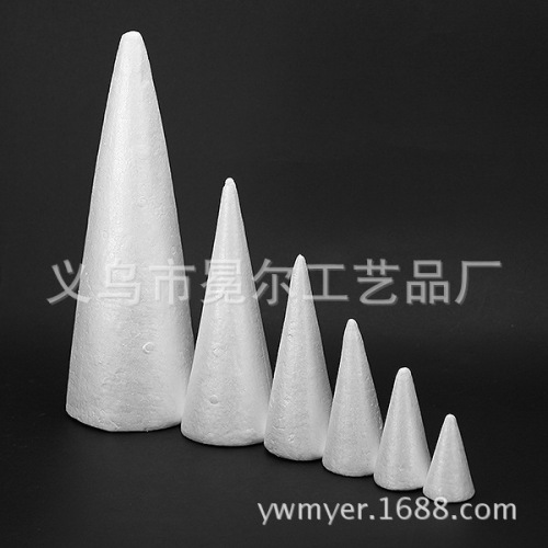 Handicraft DIY Material Christmas Decoration Cone Foam Cone Ultralight Clay Accessories