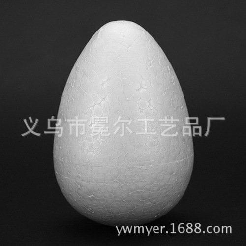 120mm handmade diy easter foam egg snowman body model