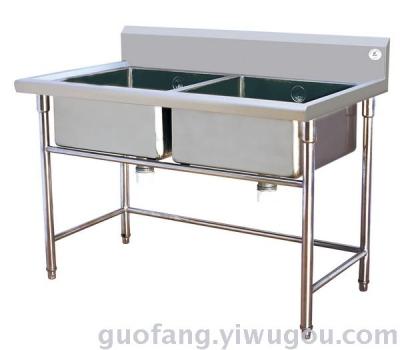 Stainless Steel Double-Star Basin Washing Cabinets