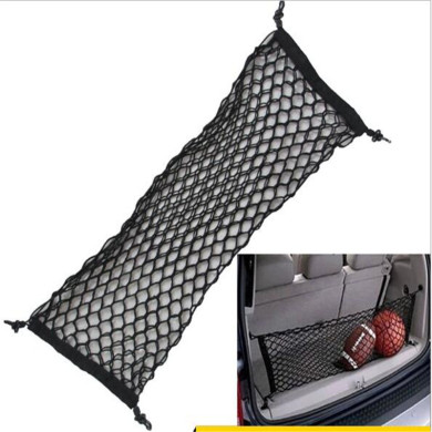 通用型汽车网兜收纳储物网后备箱行李固定双层立挡网