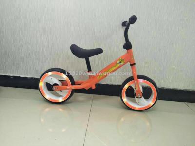 Flash wheel inflatable children's scooter balance car manufacturers direct spot