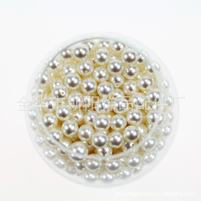 Manufacturers supply hot selling imitation pearls without hole round beads 16mm soft beads environmental protection accessories wholesale