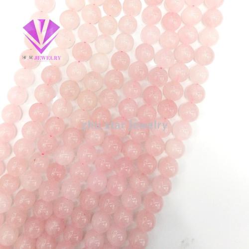 european and american diy handmade jewelry accessories natural stone powder crystal loose round beads semi-finished products bead bracelet