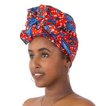 外贸全涤非洲头巾蜡染布头巾美国头巾 跨境电商批发专供?