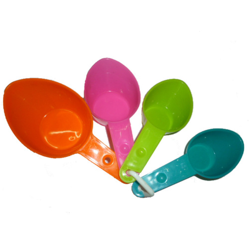 hot sale 4-piece four-color measuring spoon set combination measuring spoon baking tools kitchen tools