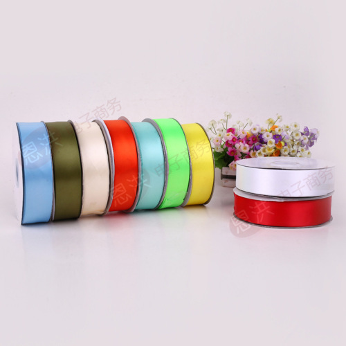 40mm/4cm Polyester Belt Encryption Ribbon Pink Ribbon Silk Ribbon Gift Packaging Wedding Decorative Band Wholesale