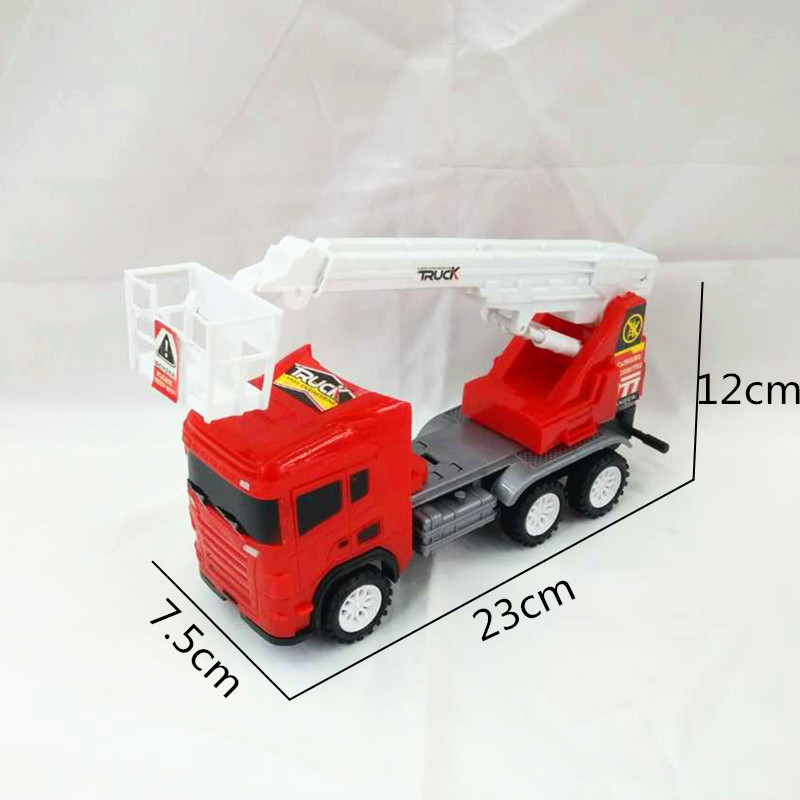 Children's novelty toys bag children's plastic inertial engineering crane toys