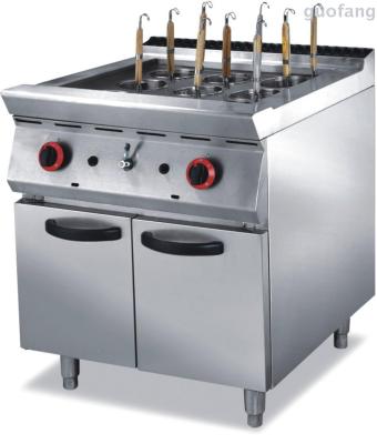 Gas/electric cooking surface furnace with tank stand
