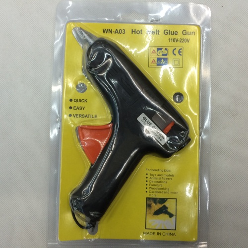 [guke] safety universal hot melt glue gun household manual electric heating small glue gun