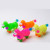 New products hot selling whistling poodle shining toy hair ball vent BB call seven color sound ball manufacturer