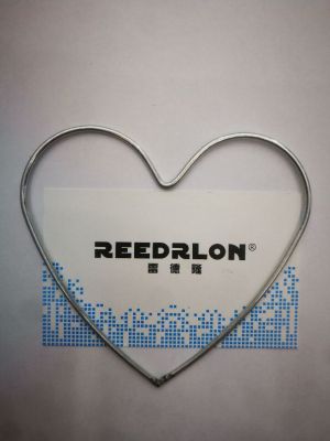 Redlon galvanized wire bending shape peach heart heart shape Christmas ornaments crafts accessories