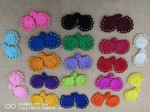 Factory Direct Sales， clothing Accessories， Cheongsam Buckle， Tang Suit Buckle， Cufflink， button Button Nine Beads