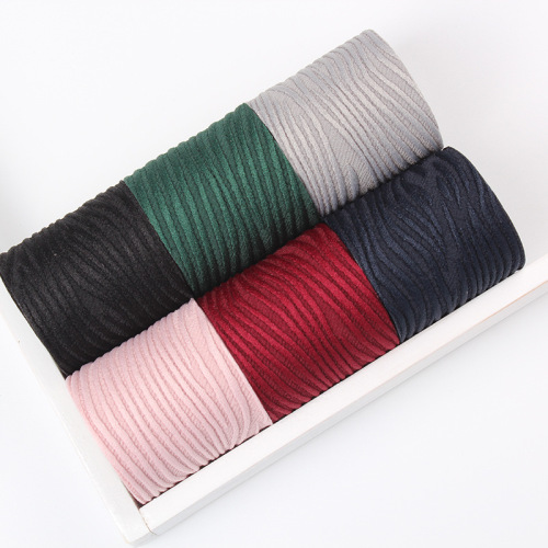 Korean Ribbon Single-Sided Concave-Convex Wood Ribbon DIY Handmade Hair Accessories Packaging Material Solid Color Matte Three-Dimensional Tree Ribbon