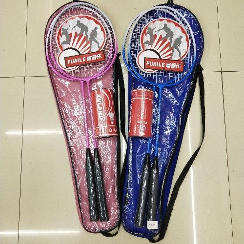self-produced and sold 220 badminton racket with ball