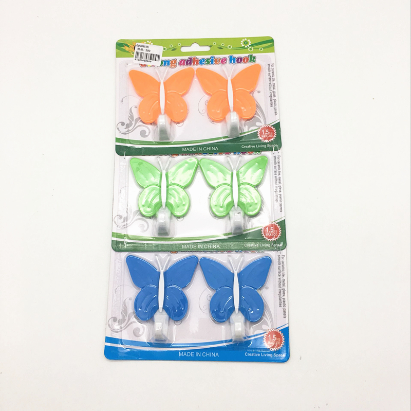 A Plastic butterfly Hook is attached to a Hook