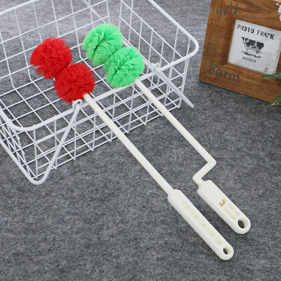 New cleaning brush glass bottle brush multi-functional long handle cleaning cup brush creative kitchen cleaning supplies source