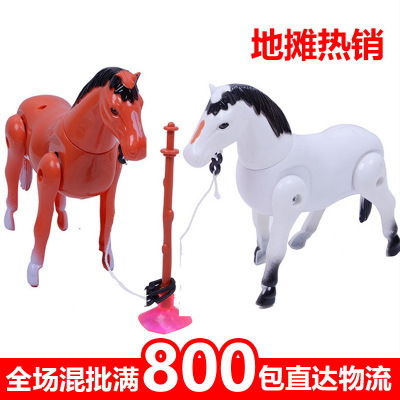 Special price children's electric toy horse wholesale stalls toys around the pile pony yiwu stalls selling toys