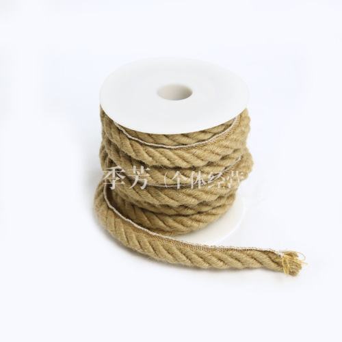 Manufacturers Supply Hemp Rope at Low Price Cotton and Hemp Rope with Double-Strand Hemp Rope Multi-Strand Hemp Rope Craft Rope